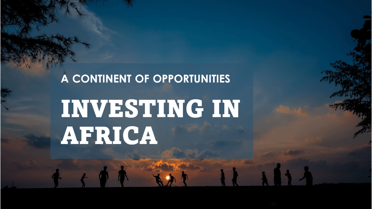 Africa is not a poor continent and therefore needs no charity, but strategic investments for growth as equals